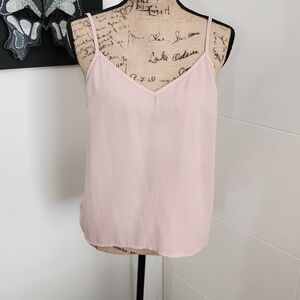 Light Pink V-Neck Camisole Top